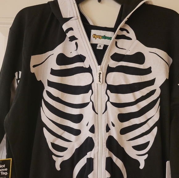 Tipsy Elves Unisex Skeleton Costume - Picture 13 of 14